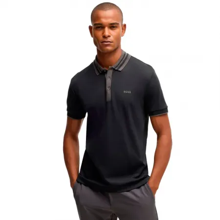 보스 Paule Tape 반팔 폴로 셔츠 141488138