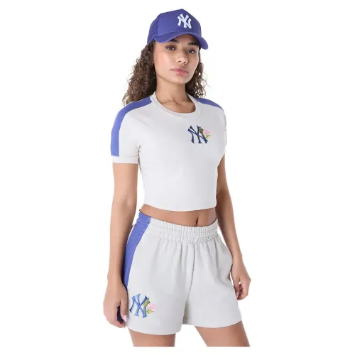 뉴에라 MLB Floral Crop 뉴욕 양키즈 반팔 티셔츠 141491031