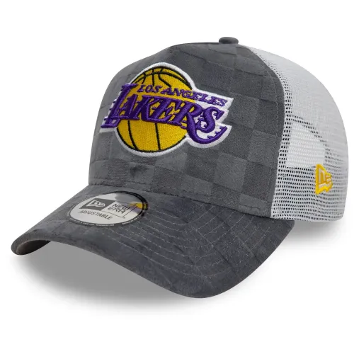 뉴에라 Tonal Check La Lakers 트러커 모자 141491748
