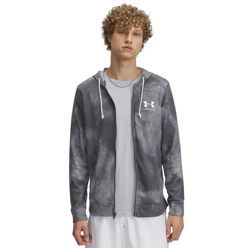 언더아머 Rival Terry AOP 풀지퍼 스웨터 141496777