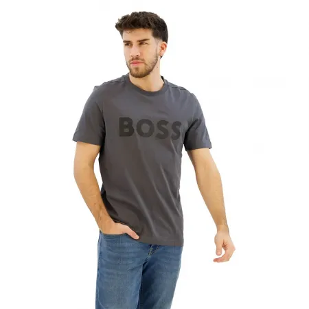 보스 Tape Logo 반팔 티셔츠 141499611