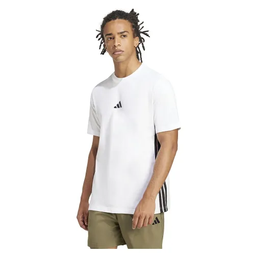 아디다스 에센셜 3 Stripes Single Jersey 반팔 티셔츠 141516006