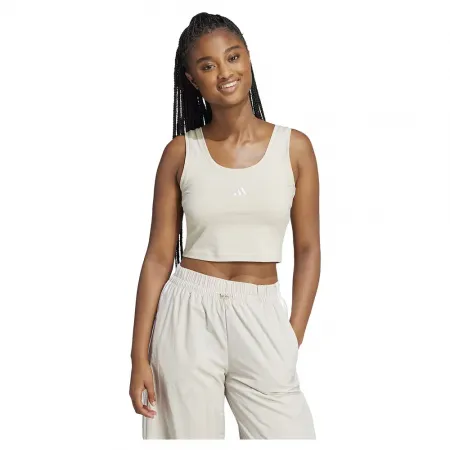 아디다스 에센셜 스몰 Logo 코튼 Lifestyle 나시 상의 141516175