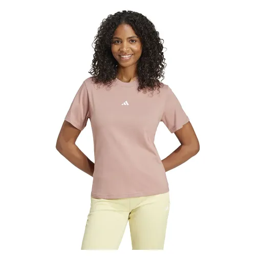 아디다스 에센셜 Small Logo Cotton 반팔 티셔츠 141516180