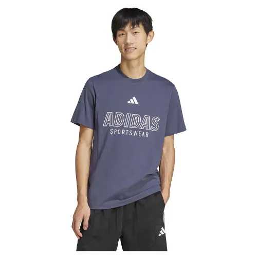 아디다스 House Of Tiro Linear 그래픽 반팔 티셔츠 141516354