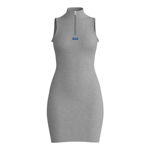 휴고 보스 Nastalia 01 BLUE 나시 짧은 원피스 141539087