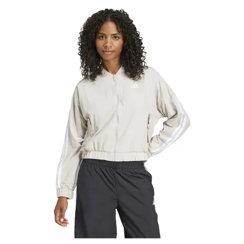 아디다스 에센셜 3 Stripes Lifestyle Woven 봄버 자켓 141541490