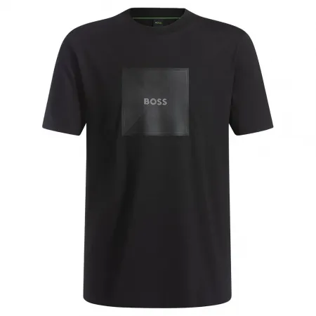 보스 Logo Rib 01 반팔 티셔츠 141546015