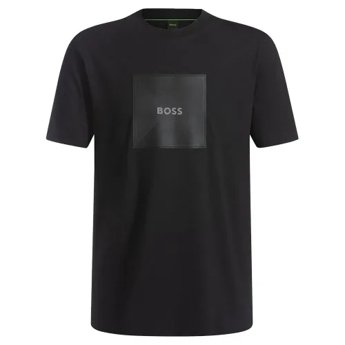 보스 Logo Rib 01 반팔 티셔츠 141546015