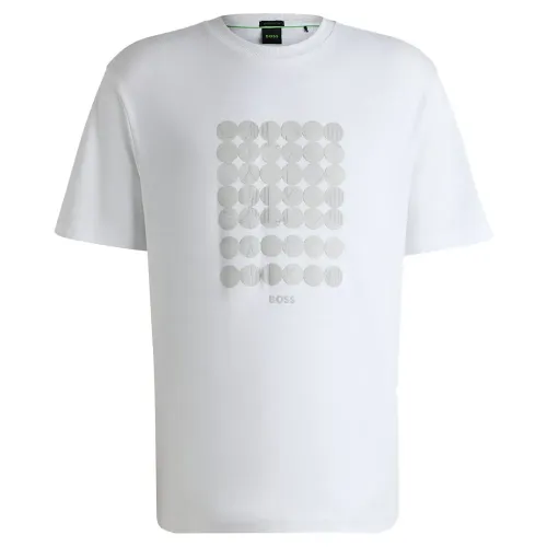 보스 Print Striped C 01 반팔 티셔츠 141546075