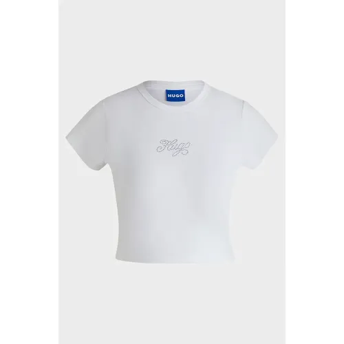 휴고 보스 Dome 01 BLUE 반팔 티셔츠 141546252