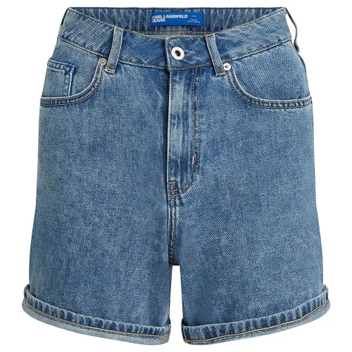 KARL LAGERFELD A2W10041 하이웨이스트 데님 반바지 141554443