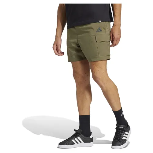 아디다스 에센셜 Small Logo Chelsea 카고 반바지 141566753