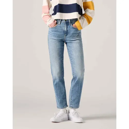 리바이스 724 Straight Med 하이웨이스트 청바지 141590126