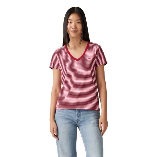 리바이스 Perfect 반팔 V넥 티셔츠 141590531