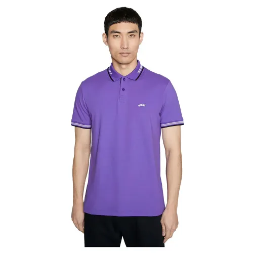 보스 Paul Curved 반팔 폴로 셔츠 141596721