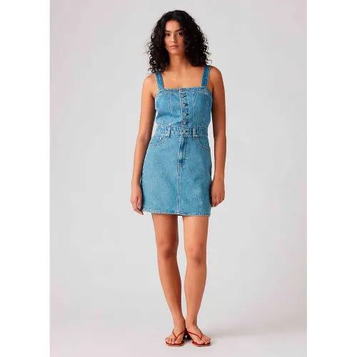 리바이스 Iconic Button 나시 짧은 원피스 141607062