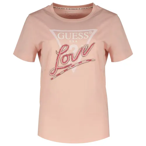 게스 Cn Love Triangle 반팔 티셔츠 141631449