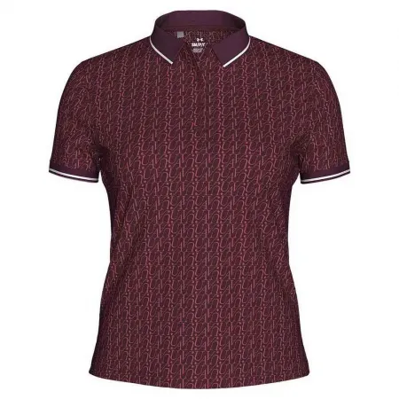 언더아머 GOLF Playoff Jacquard 여성 반팔 폴로셔츠 141636429