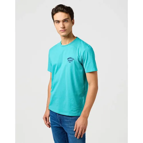 랭글러 Small 로고 반팔 티셔츠 141645123