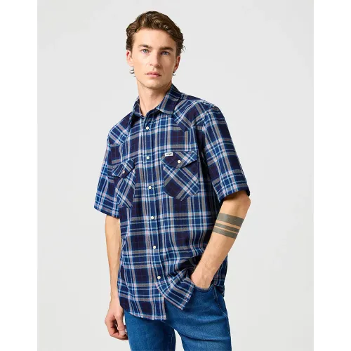 랭글러 Western 반팔 셔츠 141645184