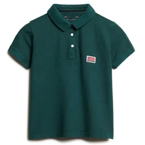 슈퍼드라이 Ath 에센셜 그래픽 반팔 폴로 셔츠 141662928