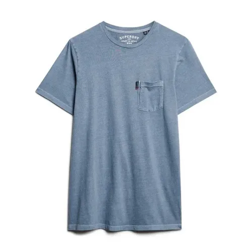 슈퍼드라이 클래식 Essential Pocket 반팔 티셔츠 141663024