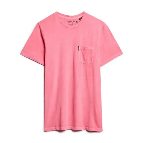 슈퍼드라이 클래식 Essential Pocket 반팔 티셔츠 141663025