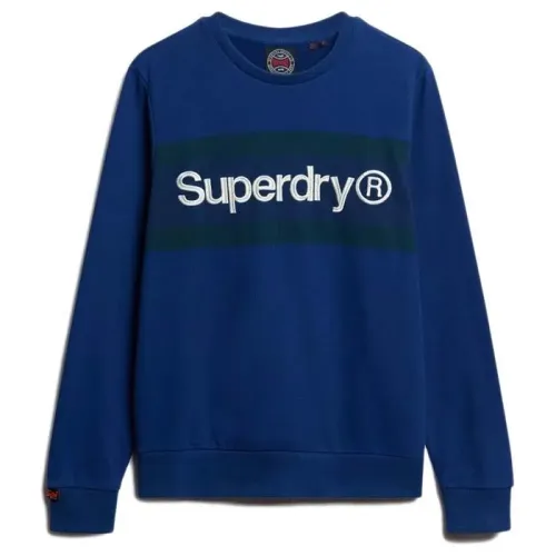 슈퍼드라이 Core 로고 Stripe Relaxed 스웨터 141663112