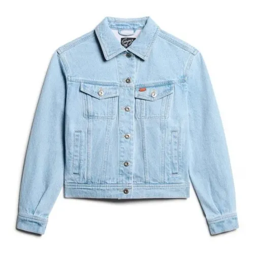 슈퍼드라이 Embellished 데님 자켓 141663157
