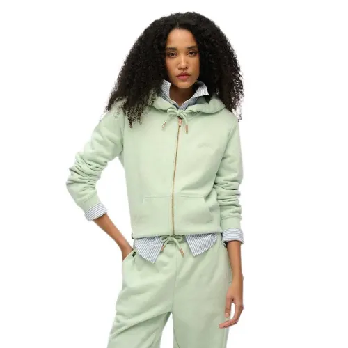 슈퍼드라이 에센셜 Logo 풀지퍼 스웨터 141663181