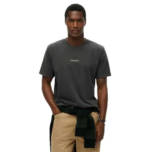 슈퍼드라이 Micro 로고 반팔 티셔츠 141663428