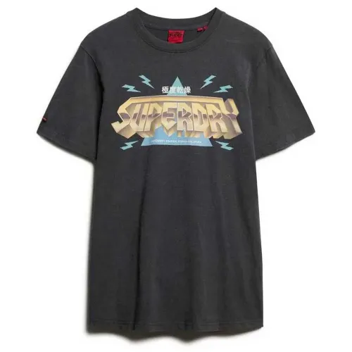 슈퍼드라이 Rock Band 로고 Relaxed 반팔 티셔츠 141663533