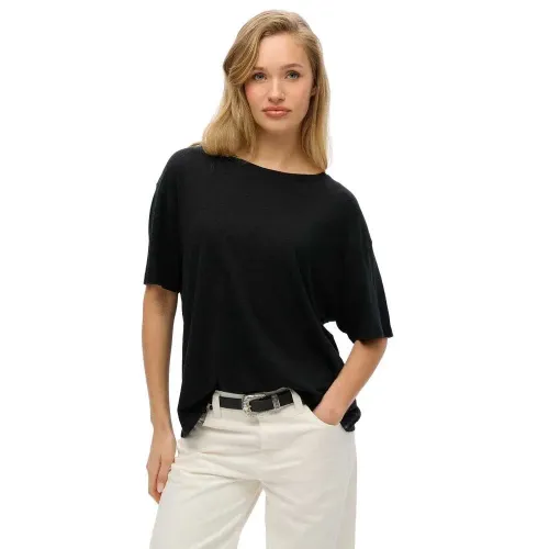 슈퍼드라이 Studios Dropped Shoulder 반팔 티셔츠 141663591