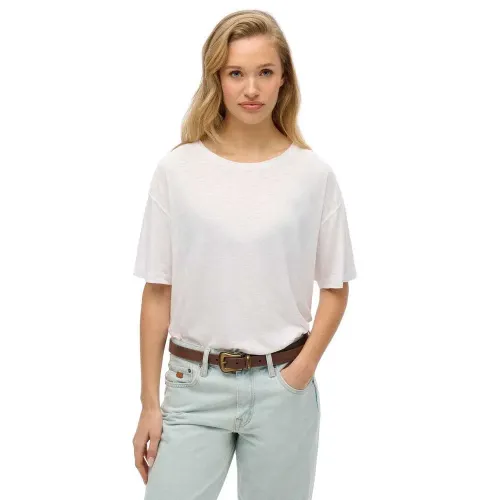 슈퍼드라이 Studios Dropped Shoulder 반팔 티셔츠 141663600