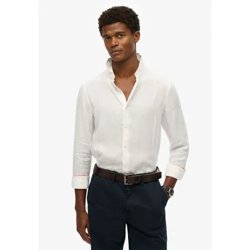 슈퍼드라이 Vacation Linen 긴팔 셔츠 141663683