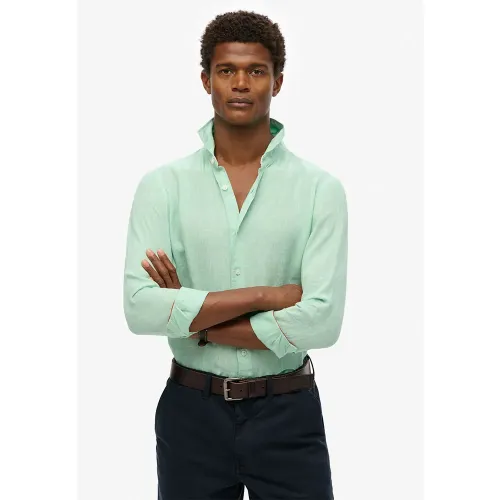 슈퍼드라이 Vacation Linen 긴팔 셔츠 141663684