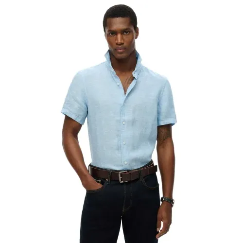 슈퍼드라이 Vacation Linen 반팔 셔츠 141663689