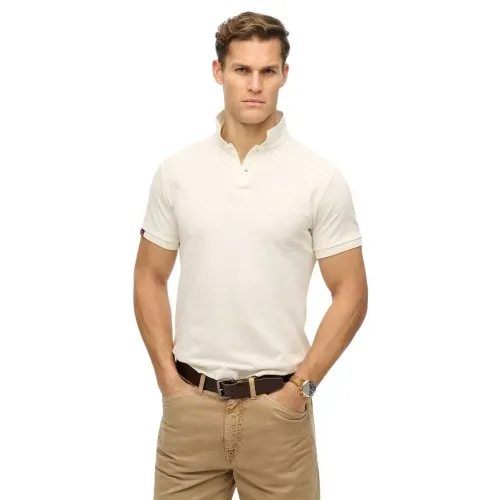 슈퍼드라이 Vint Destroy 반팔 폴로 셔츠 141663711