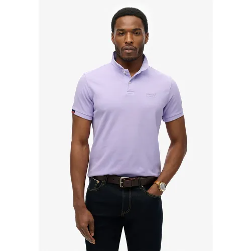 슈퍼드라이 Vint Destroy 반팔 폴로 셔츠 141663718