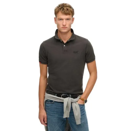 슈퍼드라이 Vint Destroy 반팔 폴로 셔츠 141663720