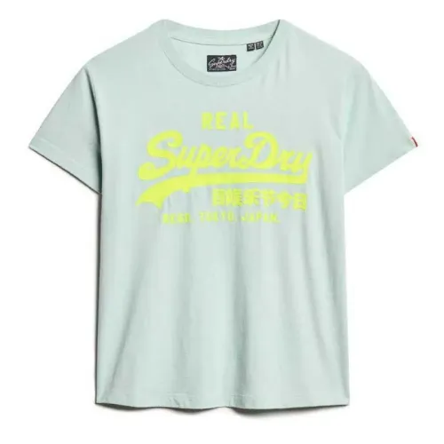 슈퍼드라이 Vl Neon Slim 반팔 티셔츠 141663805