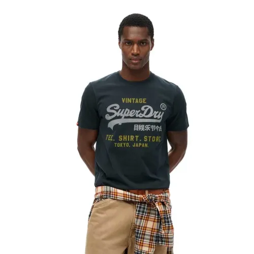 슈퍼드라이 Vl Heritage Relaxed 반팔 티셔츠 141663807