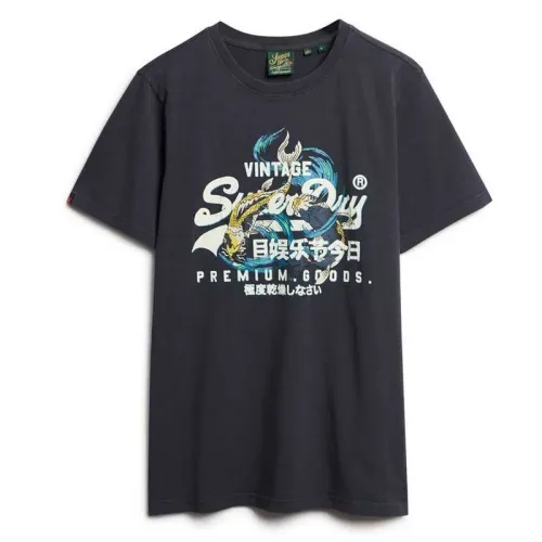 슈퍼드라이 Vl Tokyo Relaxed 반팔 티셔츠 141663817