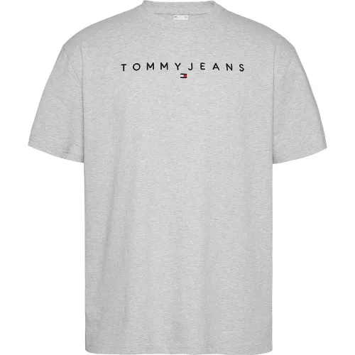 타미힐피거 Reg Linear 로고 반팔 티셔츠 141675997