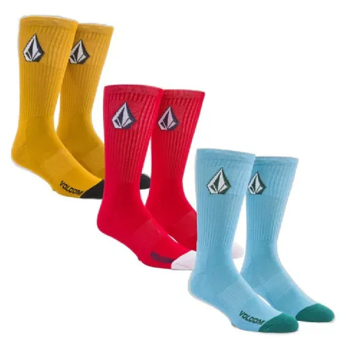 볼컴 Full Stone Mix 양말 3 팩 141676853
