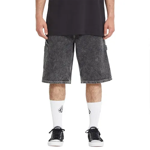 볼컴 Labored Utility 데님 반바지 141676895