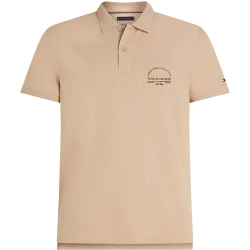 타미힐피거 Archive Graphic Regular Fit 반팔 폴로 셔츠 141678867