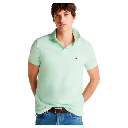 타미힐피거 1985 Regular Fit 반팔 폴로 셔츠 141679019