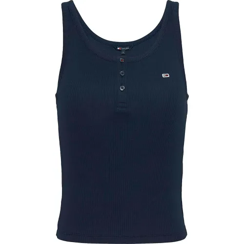 타미힐피거 Button 나시 티셔츠 141679312